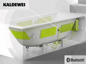 KALDEWEI Sound Wave - zvukový systém pro ocelové vany